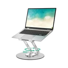 Laptop Stand for Desk Adjustable Computer Stand with 360 Rotating B... Fast Ship