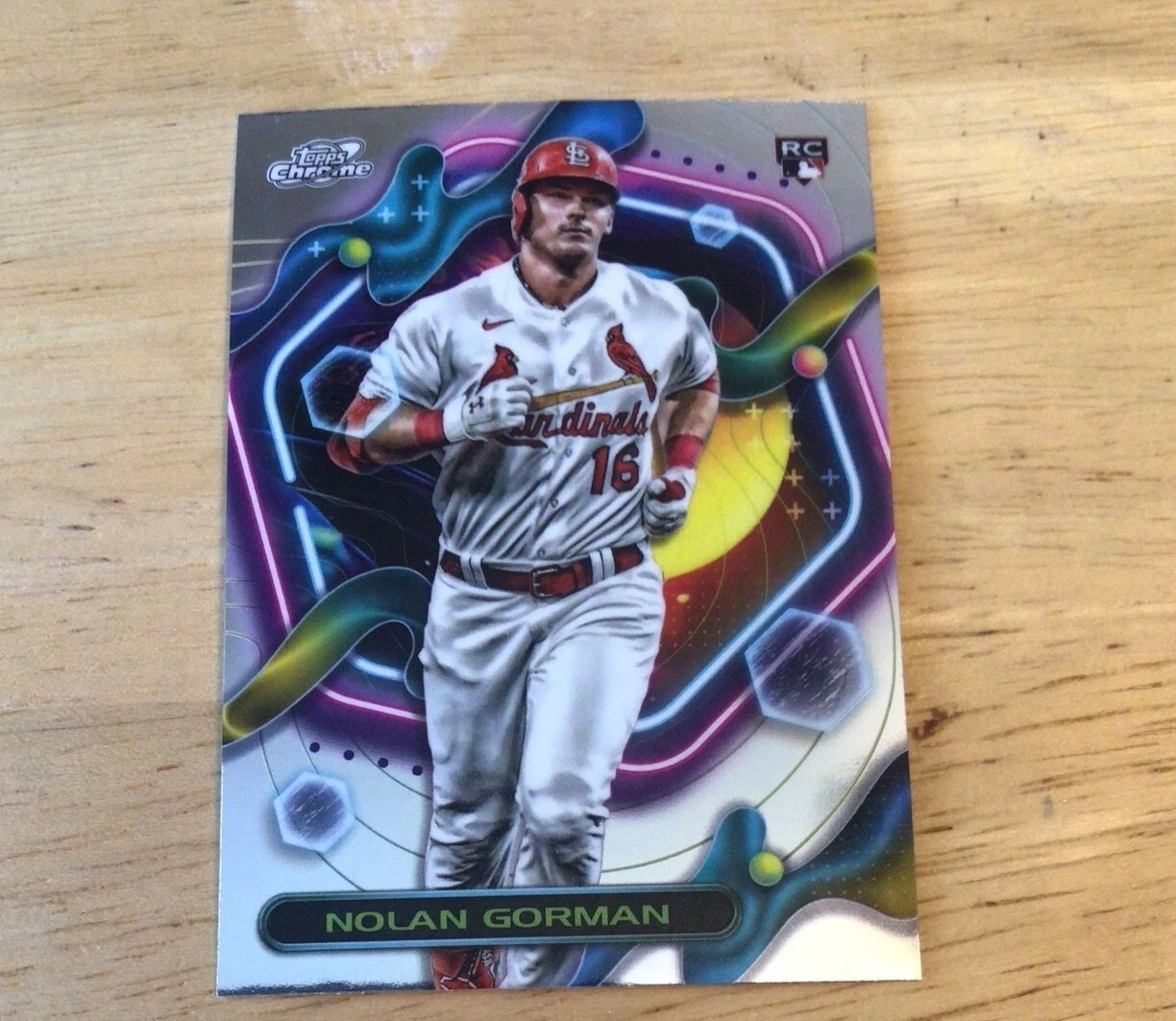 2023 Topps Cosmic Chrome Nolan Gorman #16 RC
