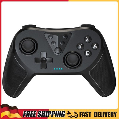 Gamepad with Up Game Controller Bluetooth-compatible for Switch (Black)