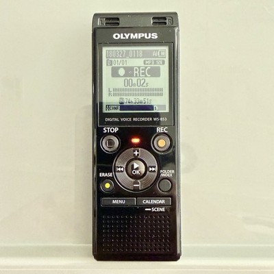 Olympus WS-853 Digital Voice Recorder 8GB USB Flash Memory + Case