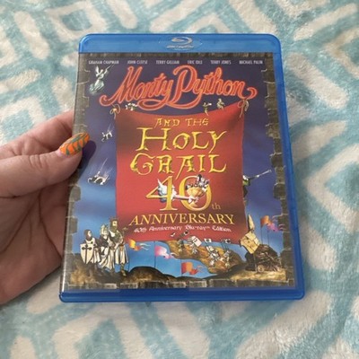 Monty Python And The Holy Grail Blu-ray John Cleese  Eric Idle  40th Anniversary