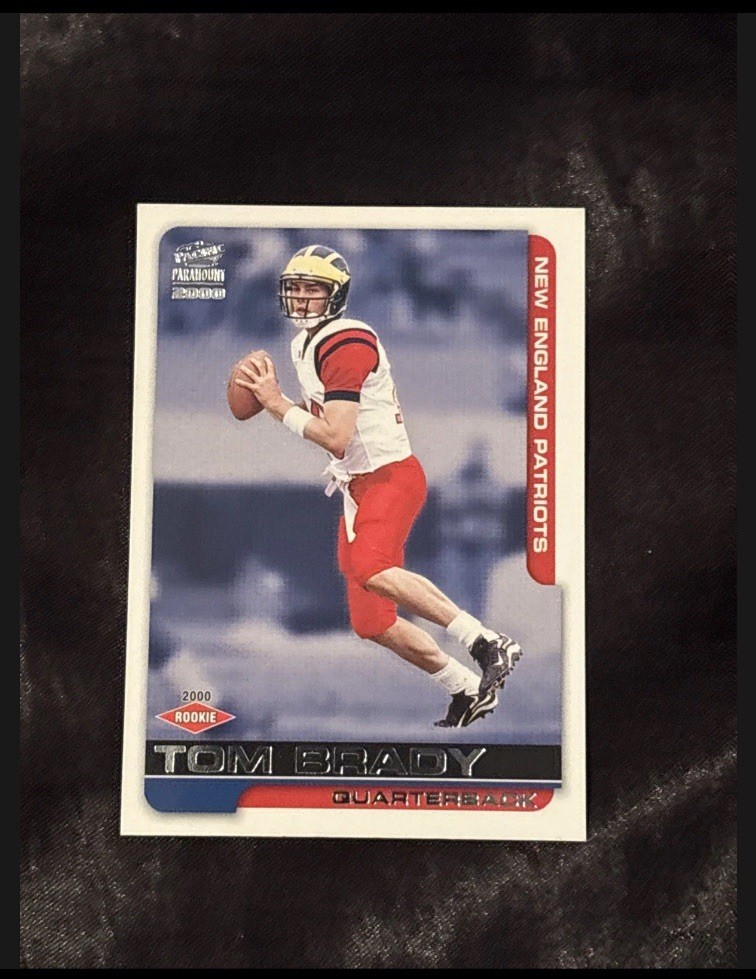 Tom Brady 2000 Pacific Paramount #138 Base Price Guide - Sports