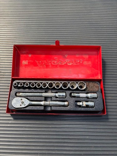 Snap-On 1/4" Drive Metric Starter Set 117TMM USED