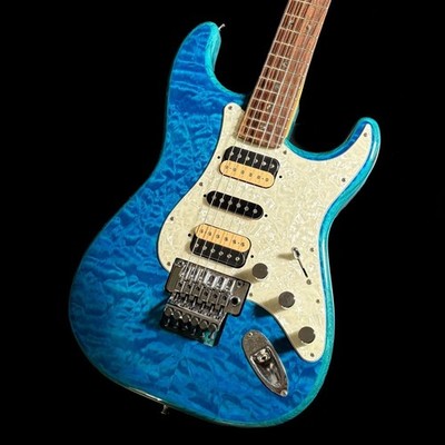 Fender Michiya Haruhata Stratocaster Caribbean Blue MIJ Japan 4,4 kg HSH Quilt