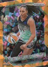 2025 Panini Prizm WNBA Betnijah Laney-Hamilton #114 Orange Ice