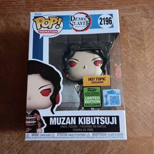 Funko Pop! Anime Demon Slayer 2026 ECCC  MUZAN KIBUTSUJI (Metallic) #2196