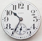 ANTIQUE 16s ELGIN 7j GRADE 291 OPEN FACE POCKET WATCH MOVEMENT