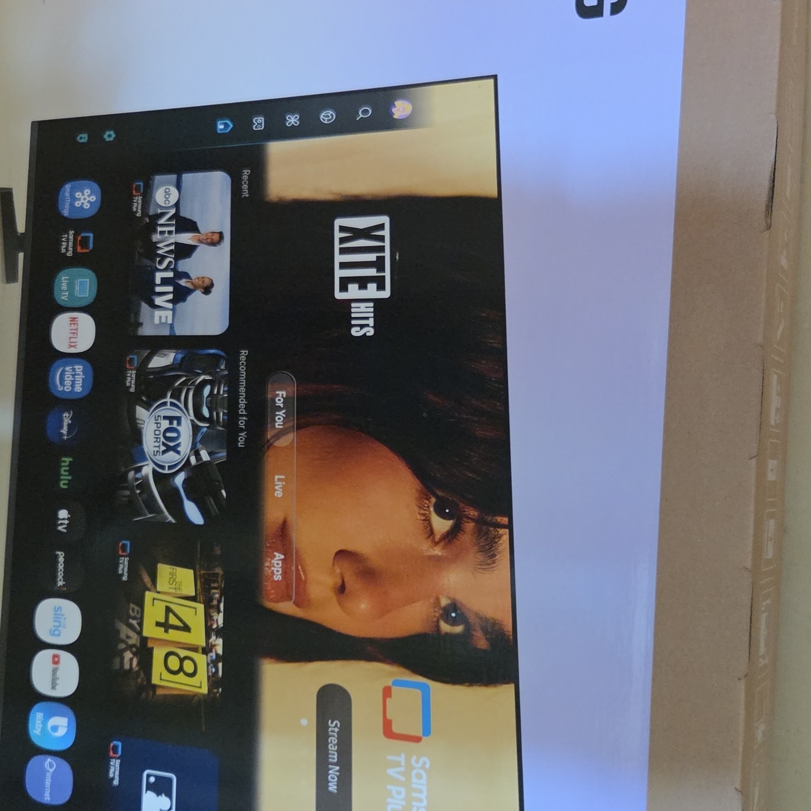 Samsung U8000F 65" Crystal UHD 4K LED Smart TV w/ Netflix, Black (2025)