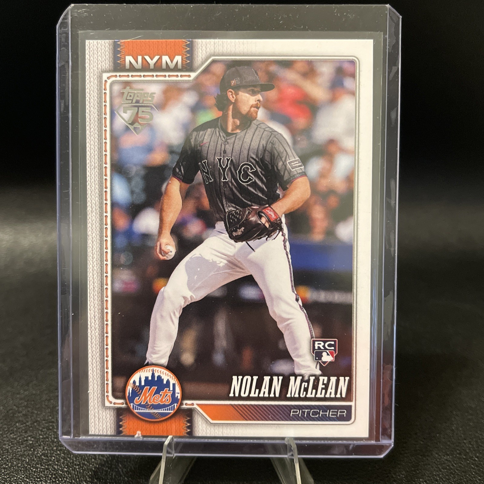 2026 Topps Series 1 Nolan McLean Rookie #214 New York Mets RC