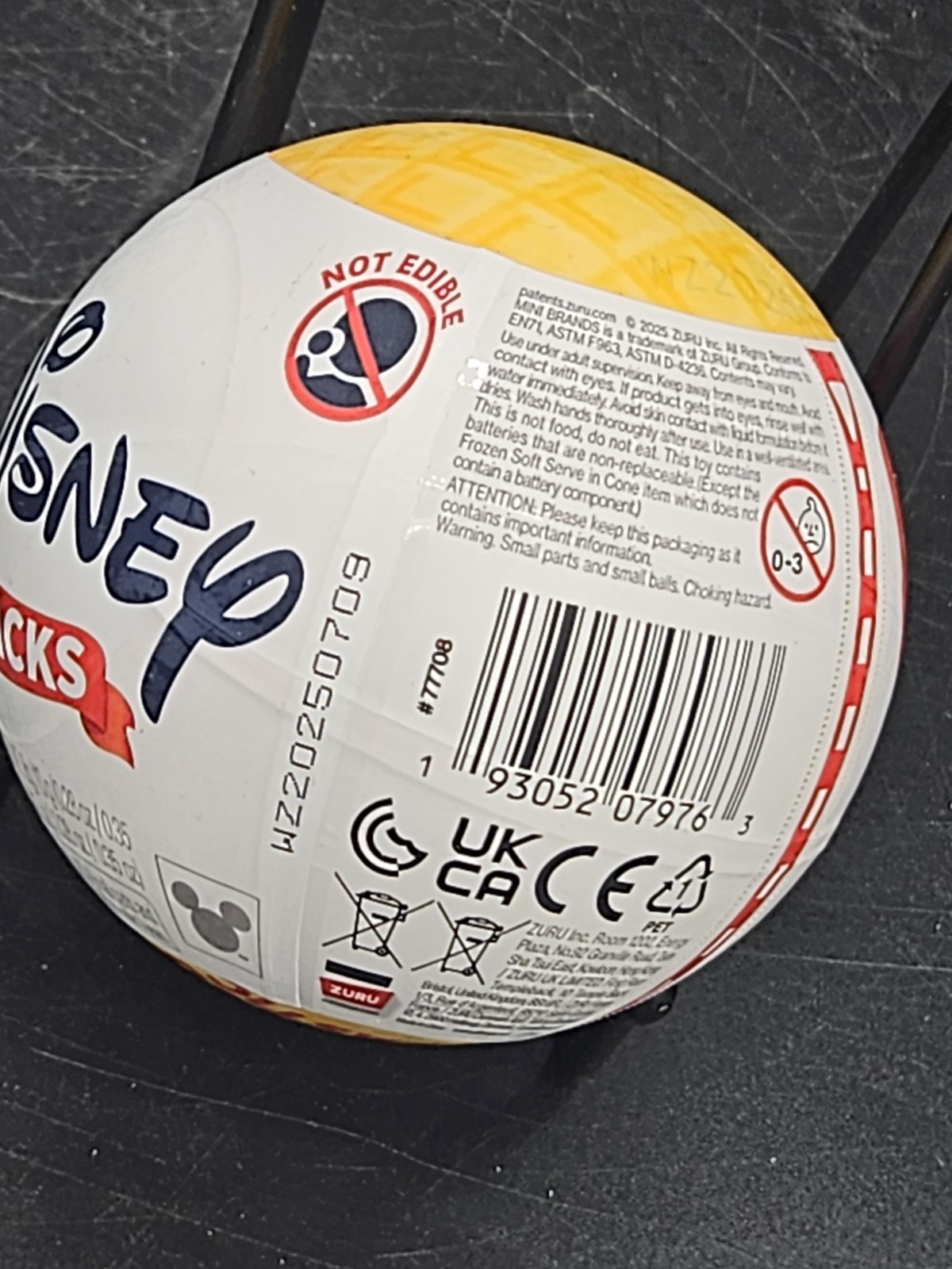 2025 NEW RELEASE- ZURU MINI BRANDS CREATE DISNEY SNACKS New Sealed