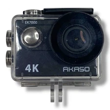 AKASO EK7000 Action Camera-4K Ultra HD Micro Waterproof Untested