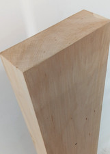12/4 Basswood carving block, 2 3/4" x 7 3/4" x 37"