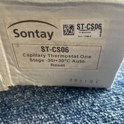 Sontay Kapillarthermostat ST-CS06 einstufig -30/+30 c Auto Reset