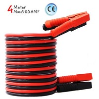 2X4M Starthilfekabel 12/24V 500A ÜBerbrüCkungskabel Starterkabel 50 Mm² Batterie
