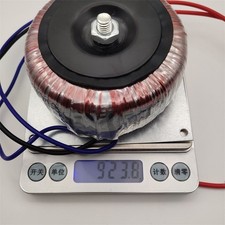 Dual Voltage Toroidal Transformer for Audio Amplifiers 100W Fast Response Time