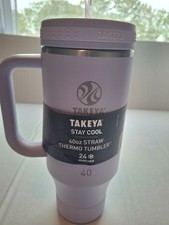 Takeya Thermo Tumbler 40 oz. Water Bottle.Double Wall Insulated