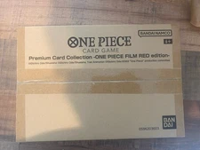 One Piece TCG Premium Card Collection Film Red Edition- ENG Factory Sealed New
