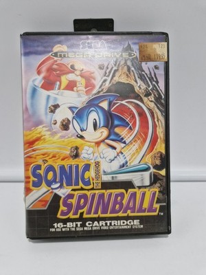 Sonic The Hedgehog Pinball - Sega Mega Drive OVP PAL CiB Anleitung GUT