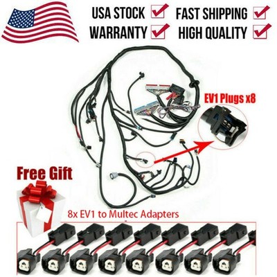 LS1 4L60E Wiring Harness Stand Alone For LS DBC 4.8 5.3 6.0 97-06 Drive By Cable