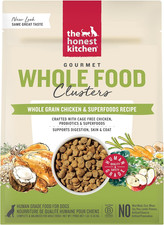 The Honest Kitchen Human Grade Whole Food Clusters Whole Grain Chicken Oat Dry