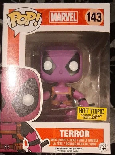 Funko Pop! Vinyl: Marvel - Deadpool (Terror) (Violet) - Hot Topic (HT)...