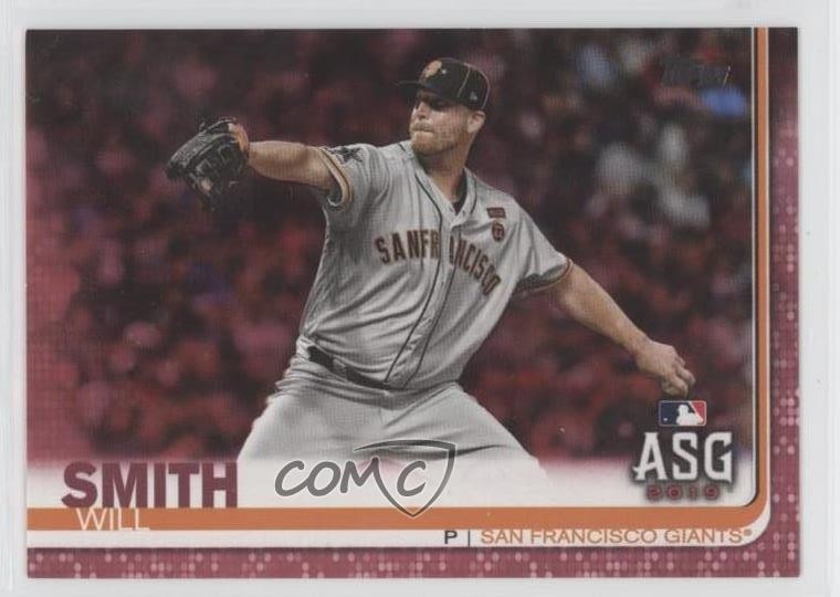 2019 Topps Update All-Star Mother's Day Pink 22/50 Will Smith #US135 0b0