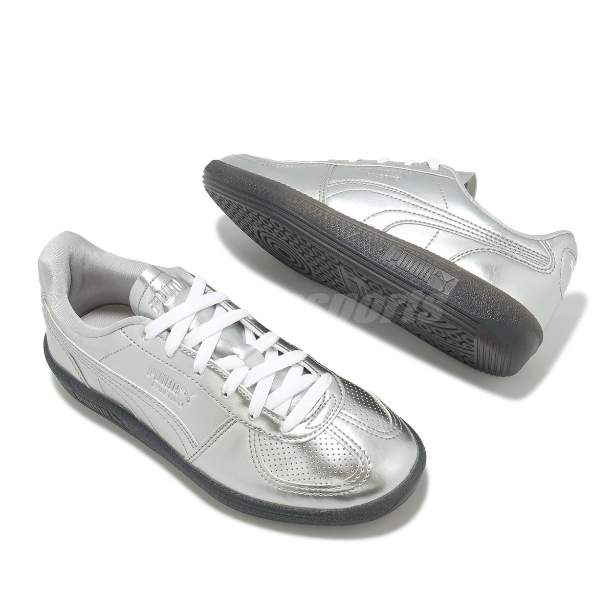 Puma Palermo Astro Escape Wns Silver Black Women Casual Shoes