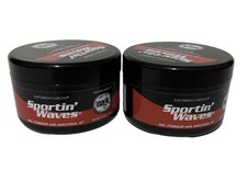 SoftSheen-Carson Sportin' Waves Gel Pomade Sportin Wavitrol III, 3.5 oz 2 Pack