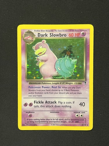 Pokemon Dark Slowbro 8/110 Legendary Collection Holo Eng - Foto 1 di 2