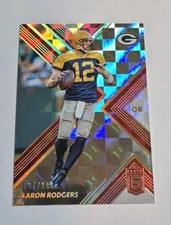 2017 Donruss Elite Red #'d73/149 Aaron Rodgers #35 Green Bay Packers Beauty