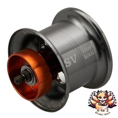 NEW Heighten 32mm 800S 2step Shallow Spool for Daiwa Alphas SV TW 21 22 Gunmetal