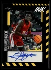 2023-24 Leaf Ink - Base Autographs Gold #BA-MG1 Mouhamed Gueye