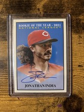 2022 Topps Archives Rookie Of The Year Auto Jonathan India /150 *Reds*