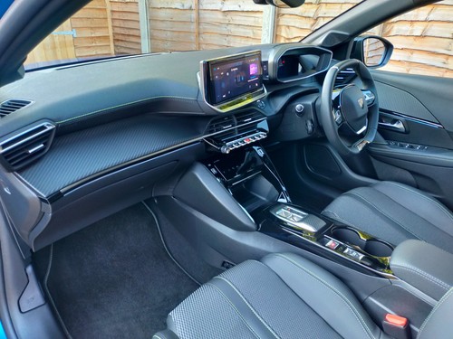 2024 (74 reg) Peugeot E-208 51 kWh GT 5dr Auto (7.4kW Charger) - Picture 13 of 24