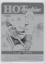 2011-12 Score Hot Rookies Printing Plate Black 1/1 Yann Sauve #534 0c3