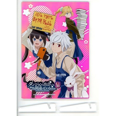 Bell Cranel & Hestia & Ryuu Lion DanMachi V Aurora Acrylplatte Japan C876