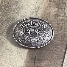 Vintage Jack Daniels Old No. 7 Brand 2005 5008JD Belt Buckle