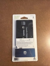 Philips Car Stereo Cassette Adapter 3.5mm Audio Universal SJM2300H/27