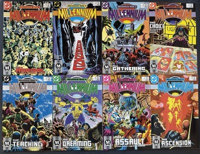 Millennium #1-8 Complete Set 1987 VF/NM-NM DC Comics