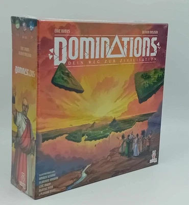 Holy Grail Games Dominations Spiel Dein Weg zu Zivilisation Strategiespiel NEU - Bild 1 von 4