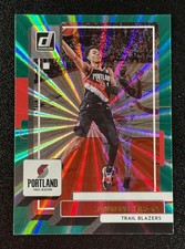 Anfernee Simons Holo Laser Green Portland Trail Blazers - 2022-23 Donruss #107