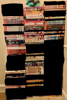 Manga Haul Large Collection Lot Volumes English Comic (PLEASE READ DESCRIPTION!)