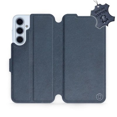 Handyhülle für Galaxy M35 5G Mobiwear Case Cover Schutzhülle Etui Dunkelblau