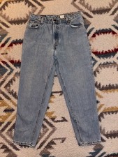 Vintage 90s Levi's 550 Relaxed Light Wash Jeans Size 28x27 Made in USA