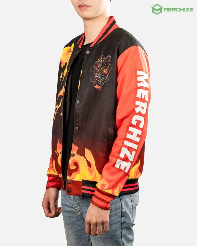 Custom Red Tails Tuskegee Airmen Baseball Jacket