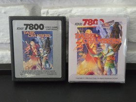 Dark Chambers for Atari 7800 Cartridge Only CX7837  &mdash; 1988