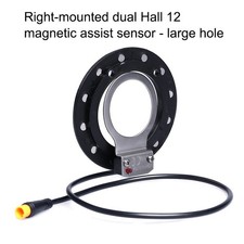 Electric Bike Power Assist Sensor with Dual H...