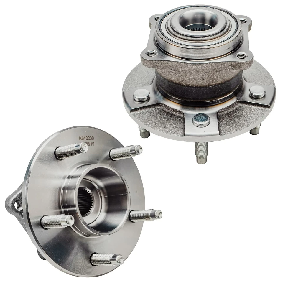 4pc Front Rear Wheel Bearing Hubs for 2002-05 Saturn Vue Equinox Torrent Non-ABS - Image 4 of 4