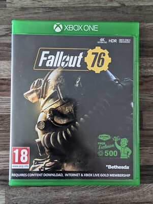 Fallout 76 (Microsoft Xbox One, 2018) 