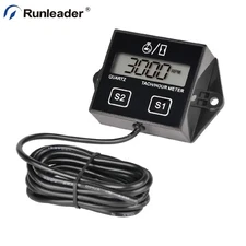 Hour meter  for Motorcycle,ATV Snowmobile Boat,Generator Battery Replaced